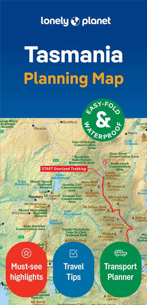 TASMANIA PLANNING MAP 2ED -ANGLAIS-