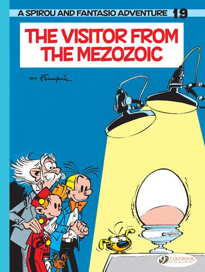 CHARACTERS - SPIROU & FANTASIO VOL. 18 - THE VISITOR FROM THE MEZOZOIC