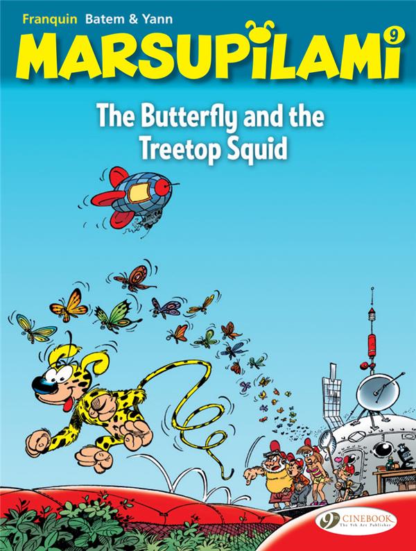 CHARACTERS - MARSUPILAMI VOL. 9 - THE BUTTERFLY AND THE TREETOP SQUID