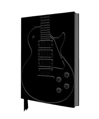 ARTISAN ART NOTEBOOKS - BLACK GIBSON GUITAR ARTISAN ART NOTEBOOK (FLAME TREE JOURNALS)