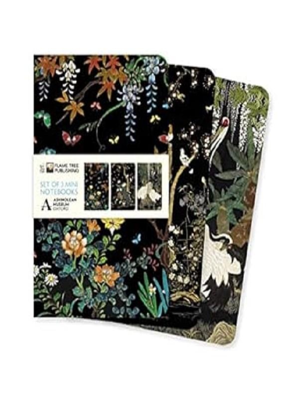 MINI NOTEBOOK COLLECTIONS - ASHMOLEAN MUSEUM SET OF 3 MINI NOTEBOOKS
