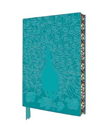 ARTISAN ART NOTEBOOKS - LOUIS COMFORT TIFFANY: DISPLAYING PEACOCK ARTISAN ART NOTEBOOK (FLAME TREE J