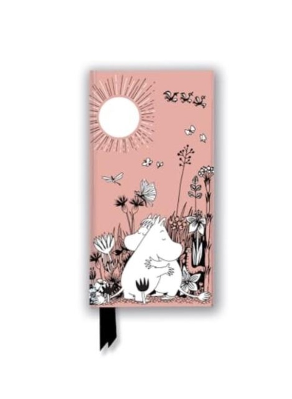 FLAME TREE SLIMLINE JOURNALS - MOOMIN LOVE (FOILED SLIMLINE JOURNAL)
