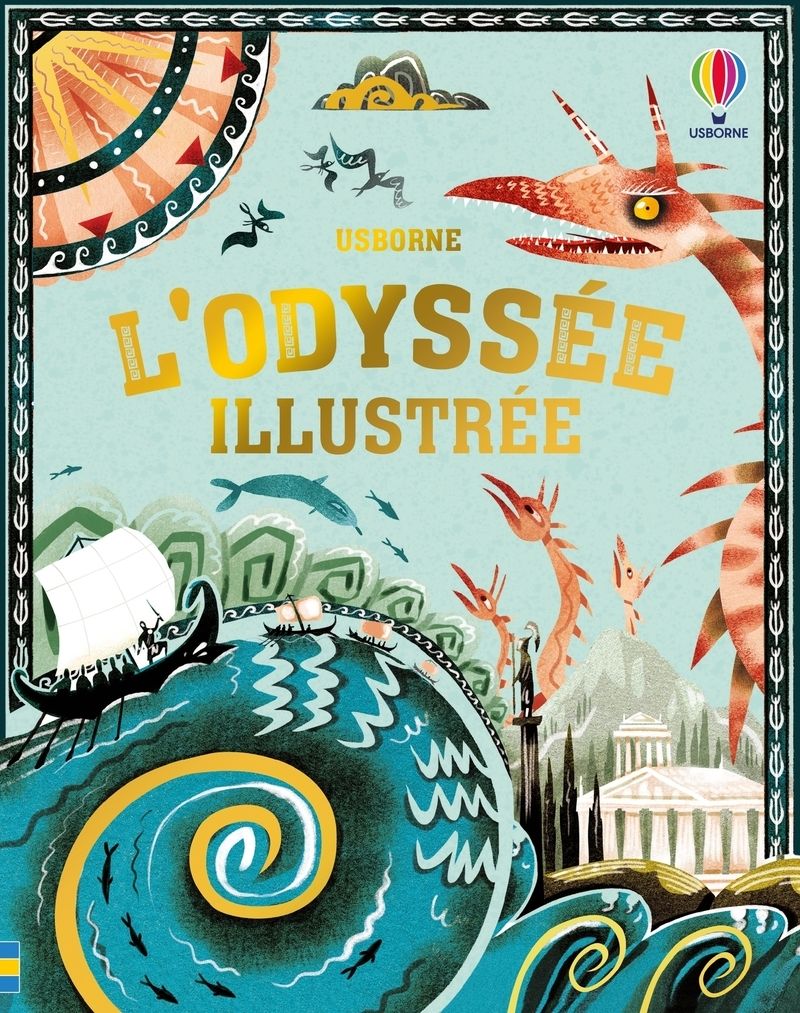 L'ODYSSEE ILLUSTREE - CONTES ET HISTOIRES ILLUSTRES - DES 8 ANS