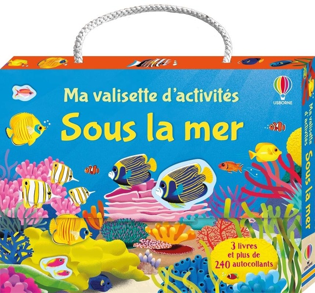 SOUS LA MER - MA VALISETTE D'ACTIVITES - DES 3 ANS