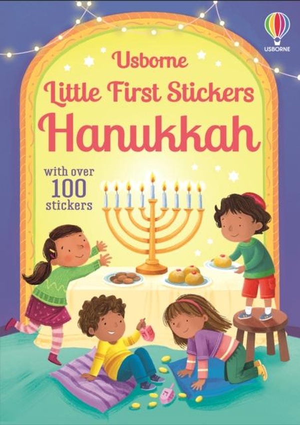 LITTLE FIRST STICKERS HANUKKAH