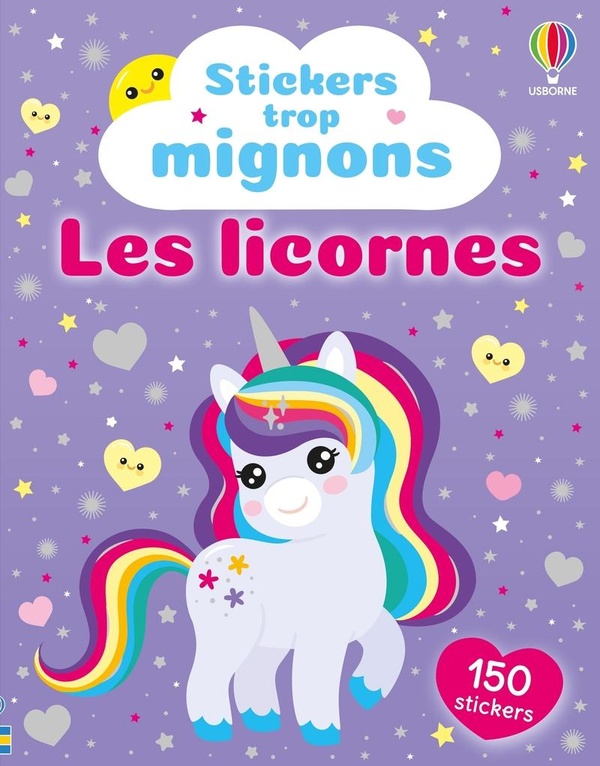 LES LICORNES - STICKERS TROP MIGNONS - DES 3 ANS