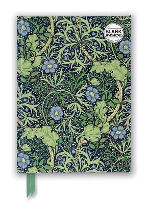 FLAME TREE BLANK NOTEBOOKS - WILLIAM MORRIS: SEAWEED (FOILED BLANK JOURNAL)