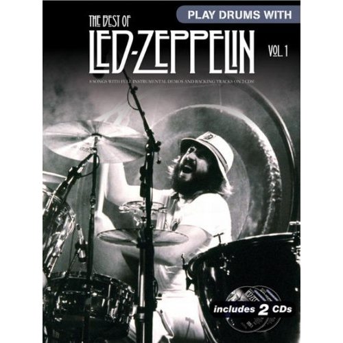 PLAY DRUMS WITH... THE BEST OF LED ZEPPELIN - VOLUME 1 +2CD