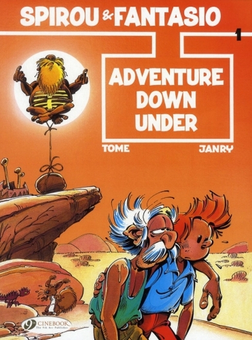 CHARACTERS - SPIROU & FANTASIO - TOME 1 ADVENTURE DOWN UNDER - VOL01