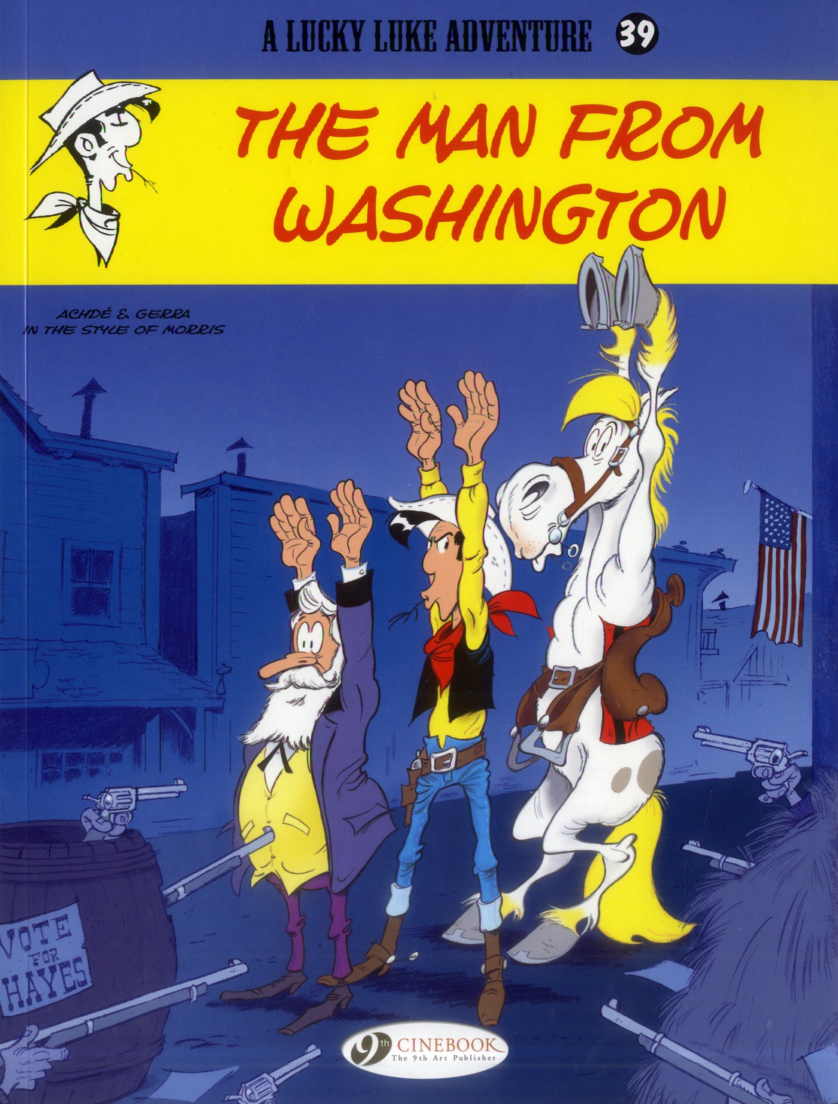 LUCKY LUKE - TOME 39 THE MAN FROM WASHINGTON - VOL39