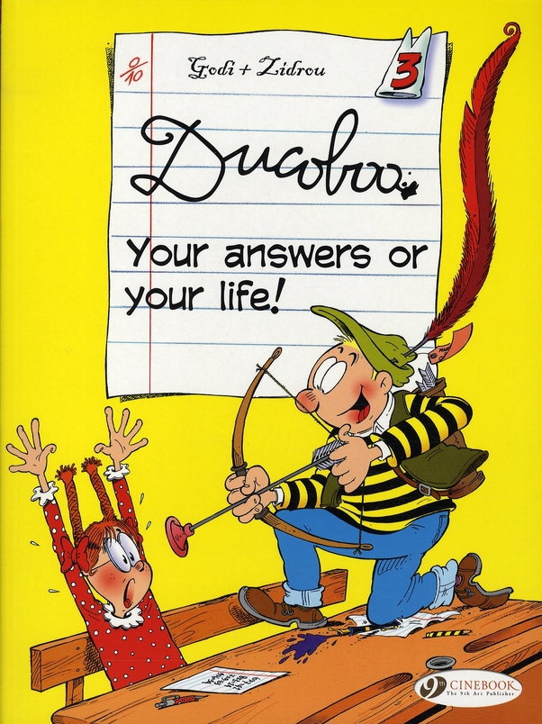 DUCOBOO - TOME 3 YOUR ANSWERS OR YOUR LIFE - VOLUME 03