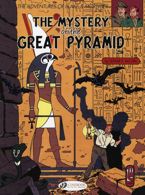 CHARACTERS - BLAKE & MORTIMER - TOME 2 THE MYSTERY OF THE GREAT PYRAMID PARTIE 1 - VOL02
