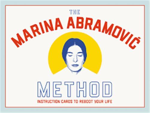 THE MARINA ABRAMOVIC METHOD INSTRUCTION CARDS TO REBOOT YOUR LIFE /ANGLAIS