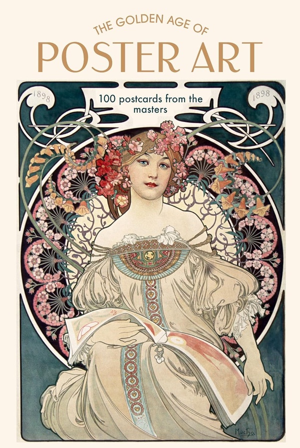 THE GOLDEN AGE OF POSTER ART : 100 POSTCARDS FROM THE MASTERS /ANGLAIS