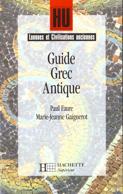 GUIDE GREC ANTIQUE