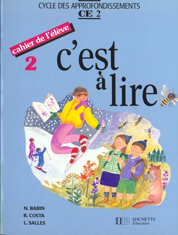 C'EST A LIRE CE2 - CAHIER DE L'ELEVE 2 - ED.1992