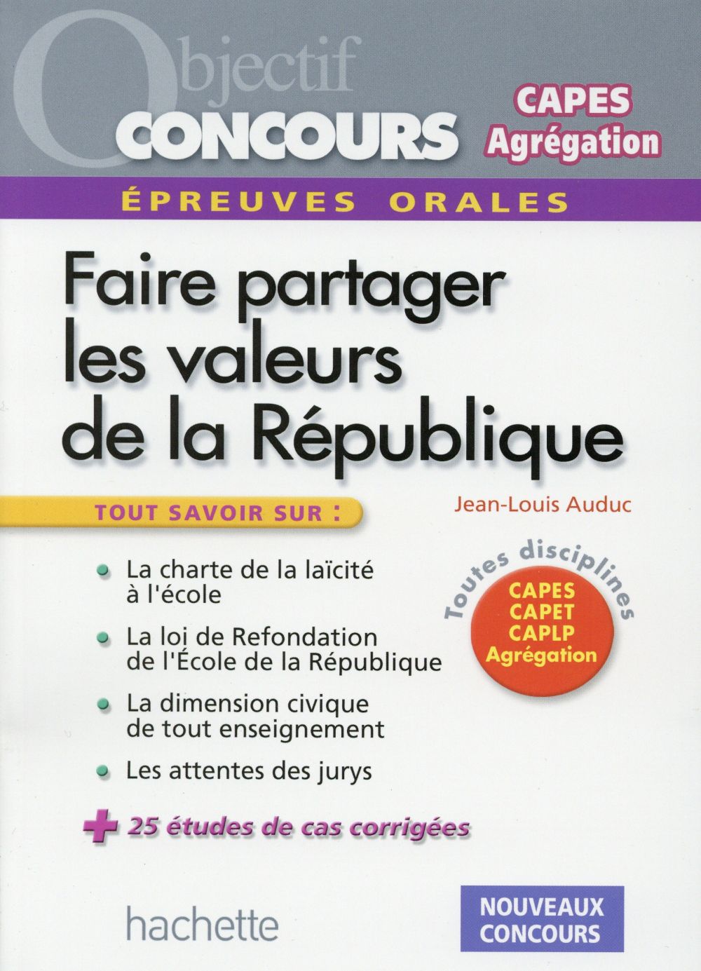 LES VALEURS DE LA REPUBLIQUE AUX CONCOURS - EPREUVE ORALE DE MISE EN SITUATION PROFESSIONNELLE