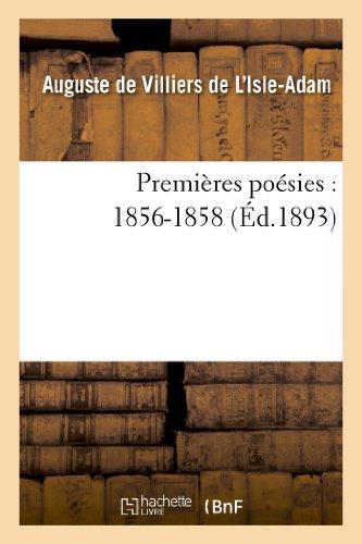 PREMIERES POESIES : 1856-1858