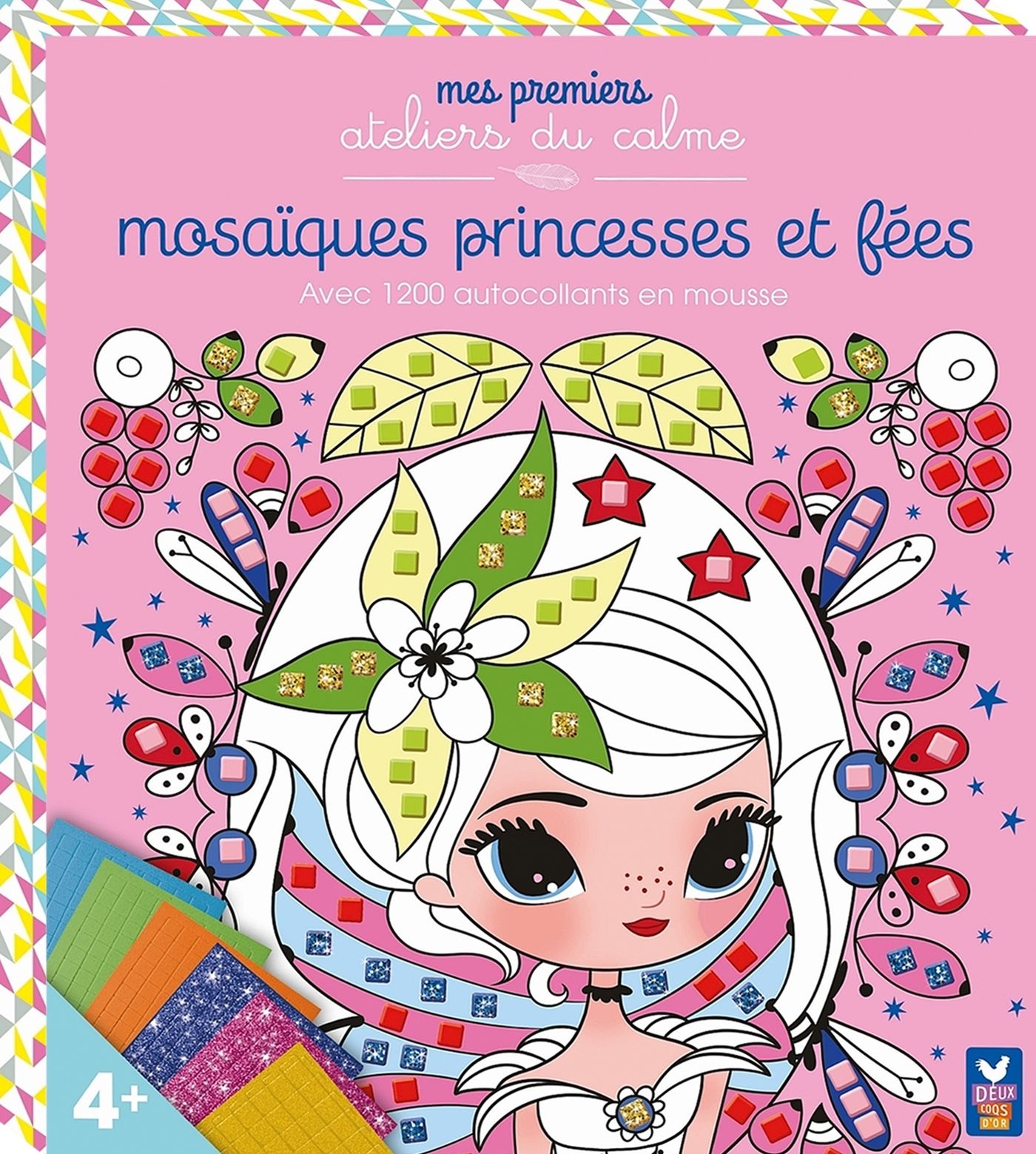 MOSAIQUES PRINCESSES ET FEES - BOITE AVEC ACCCESSOIRES