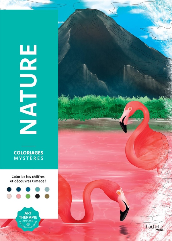 COLORIAGES MYSTERES - NATURE - 100 COLORIAGES MYSTERES INEDITS