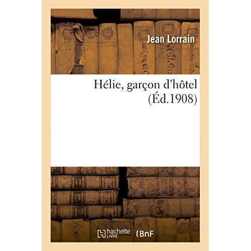 HELIE, GARCON D'HOTEL