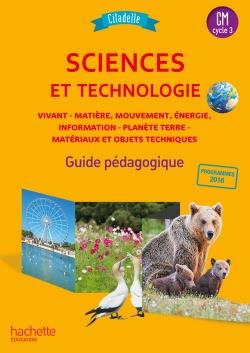 CITADELLE SCIENCES CM - GUIDE PEDAGOGIQUE - ED. 2018