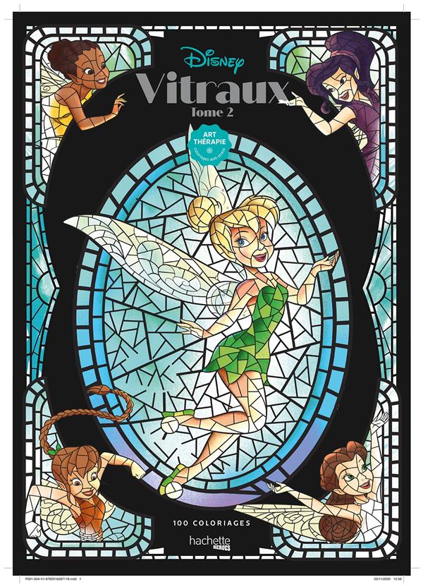 COLORIAGES DISNEY VITRAUX TOME 2