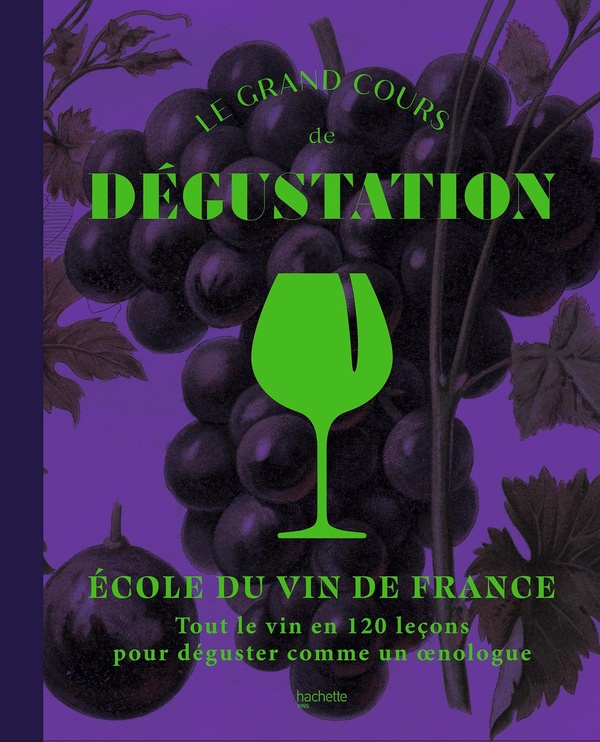 LE GRAND COURS DE DEGUSTATION - TOUT LE VIN EN 120 LECONS POUR DEGUSTER COMME UN OENOLOGUE