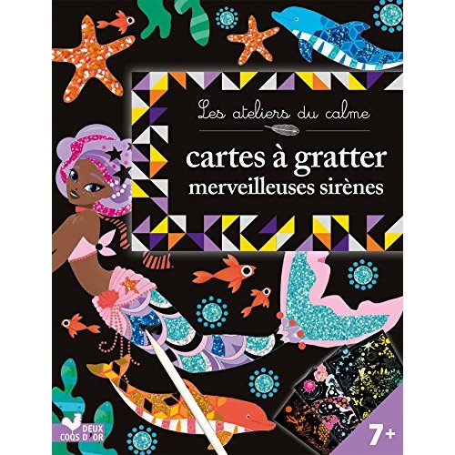 CARTES A GRATTER - MERVEILLEUSES SIRENES