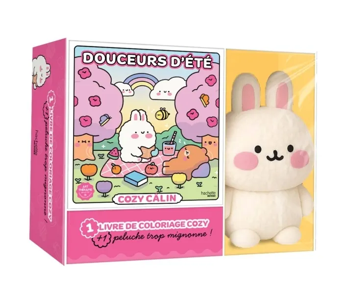 COFFRET COZY + PELUCHE LAPIN