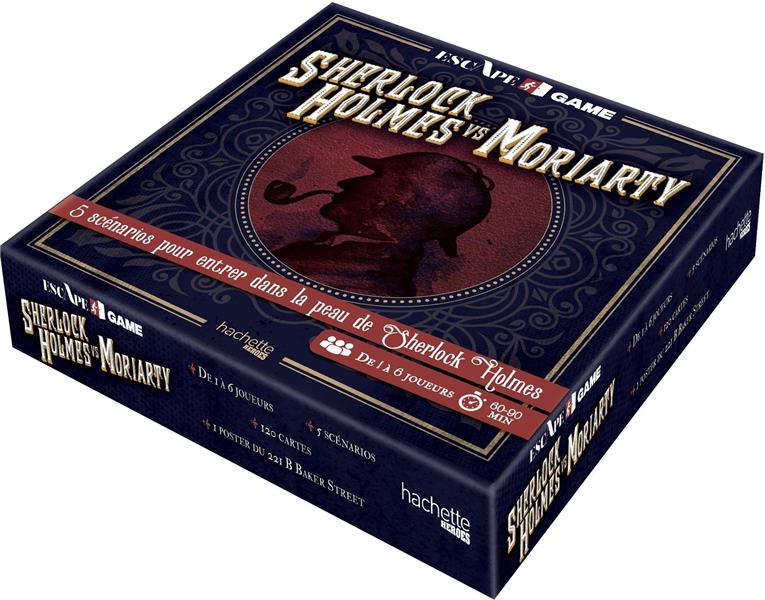ESCAPE GAME SHERLOCK HOLMES VS MORIARTY - 5 SCENARIOS POUR ENTRER DANS LA PEAU DE SHERLOCK HOLMES