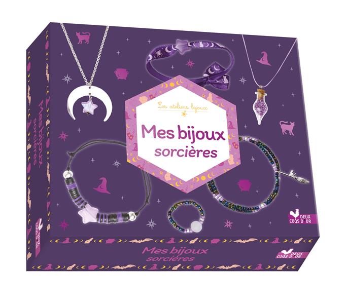 MES BIJOUX SORCIERES - COFFRET AVEC ACCESSOIRES