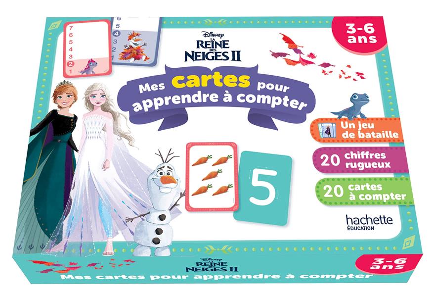 DISNEY - LA REINE DES NEIGES 2 - MES CARTES POUR APPRENDRE A LIRE