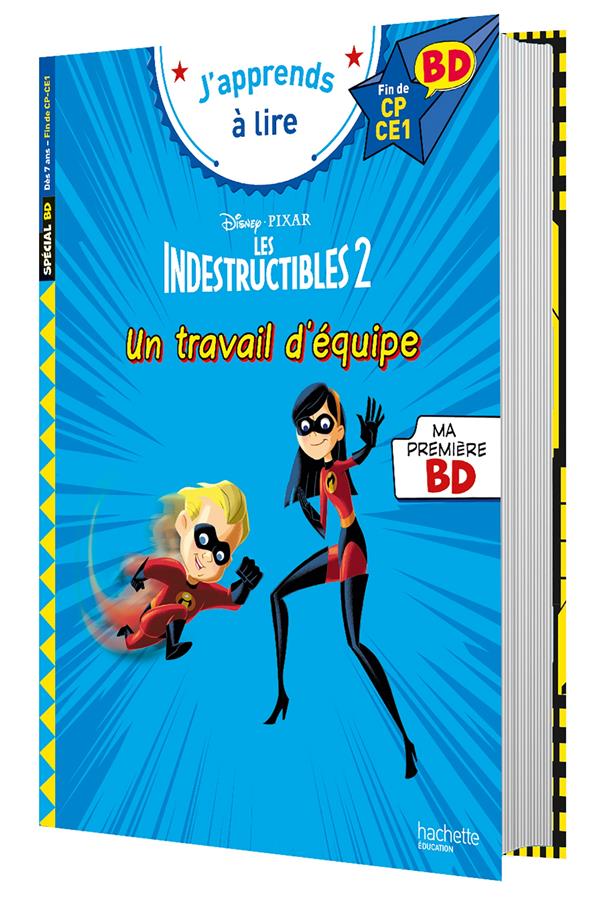DISNEY  BD  FIN DE CP- CE1 -  LES INDESTRUCTIBLES - UN TRAVAIL D'EQUIPE !