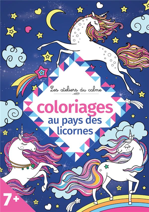 COLORIAGES AU PAYS DES LICORNES