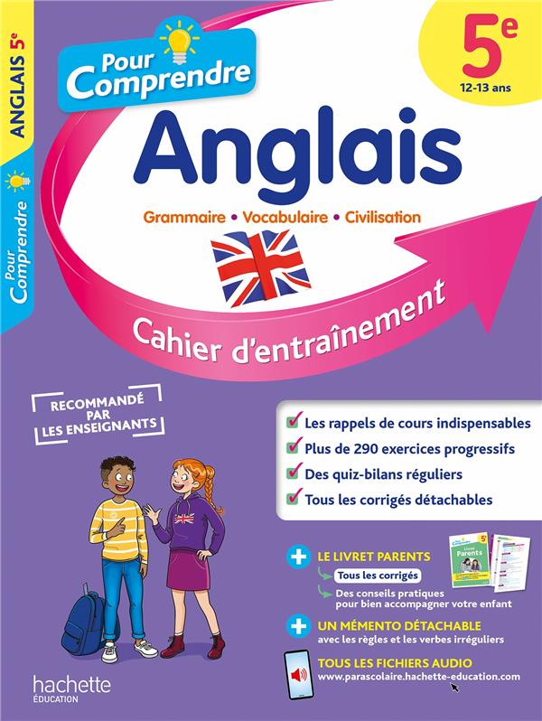 POUR COMPRENDRE ANGLAIS 5E