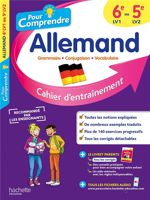 POUR COMPRENDRE ALLEMAND 6E LV1 OU 5E LV2