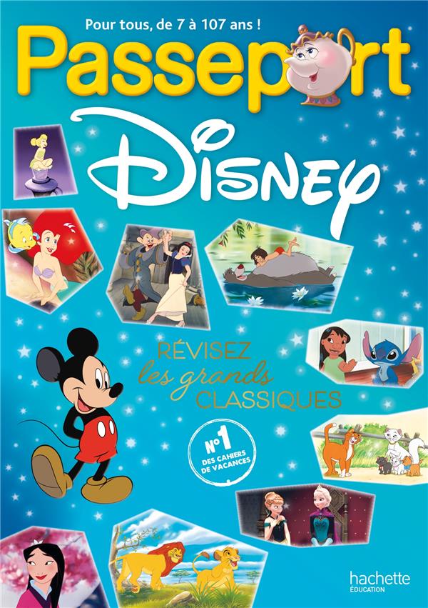 PASSEPORT DISNEY : REVISEZ LES GRANDS CLASSIQUES ! - CAHIER DE VACANCES 2026
