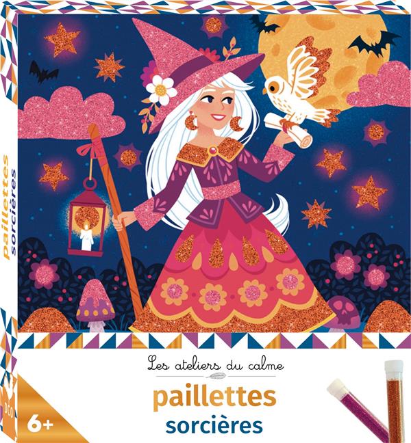 PAILLETTES SORCIERES - MINI BOITE AVEC ACCESSOIRES