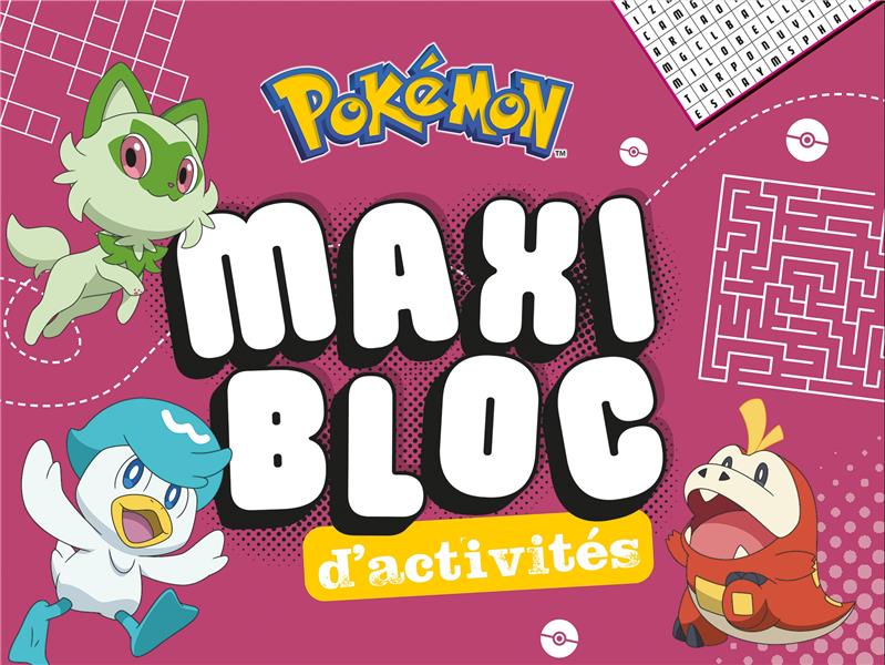 POKEMON - MAXI BLOC D'ACTIVITES - MEGA BLOC