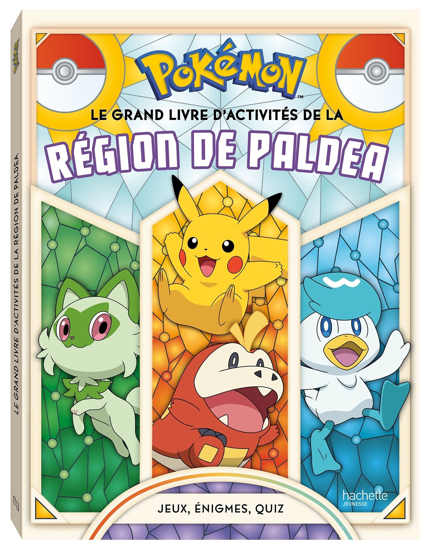 POKEMON - LE GRAND LIVRE D'ACTIVITE DE LA REGION DE PALDEA - LIVRE D'ACTIVITES
