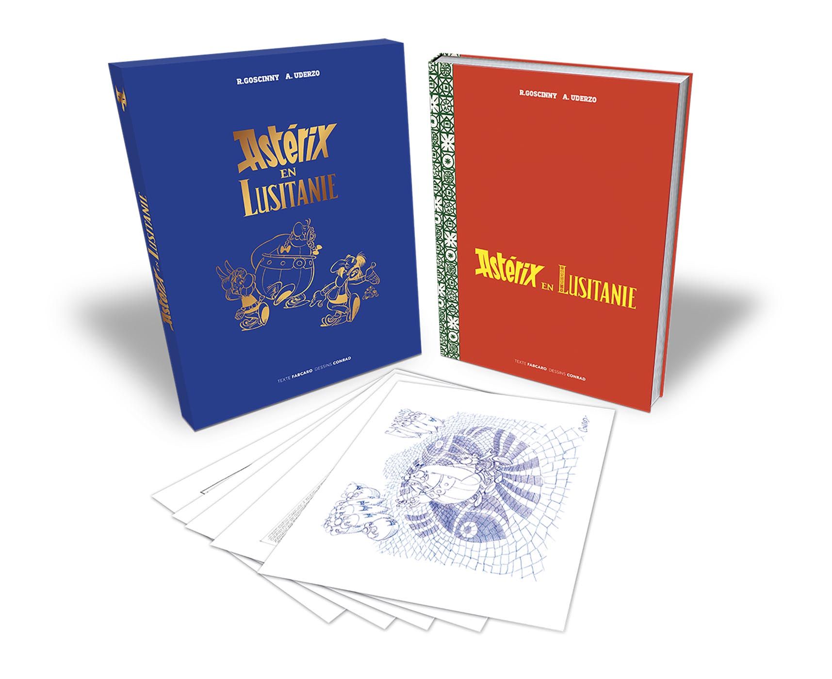 ASTERIX TOME 41 - ARTBOOK - ASTERIX EN LUSITANIE