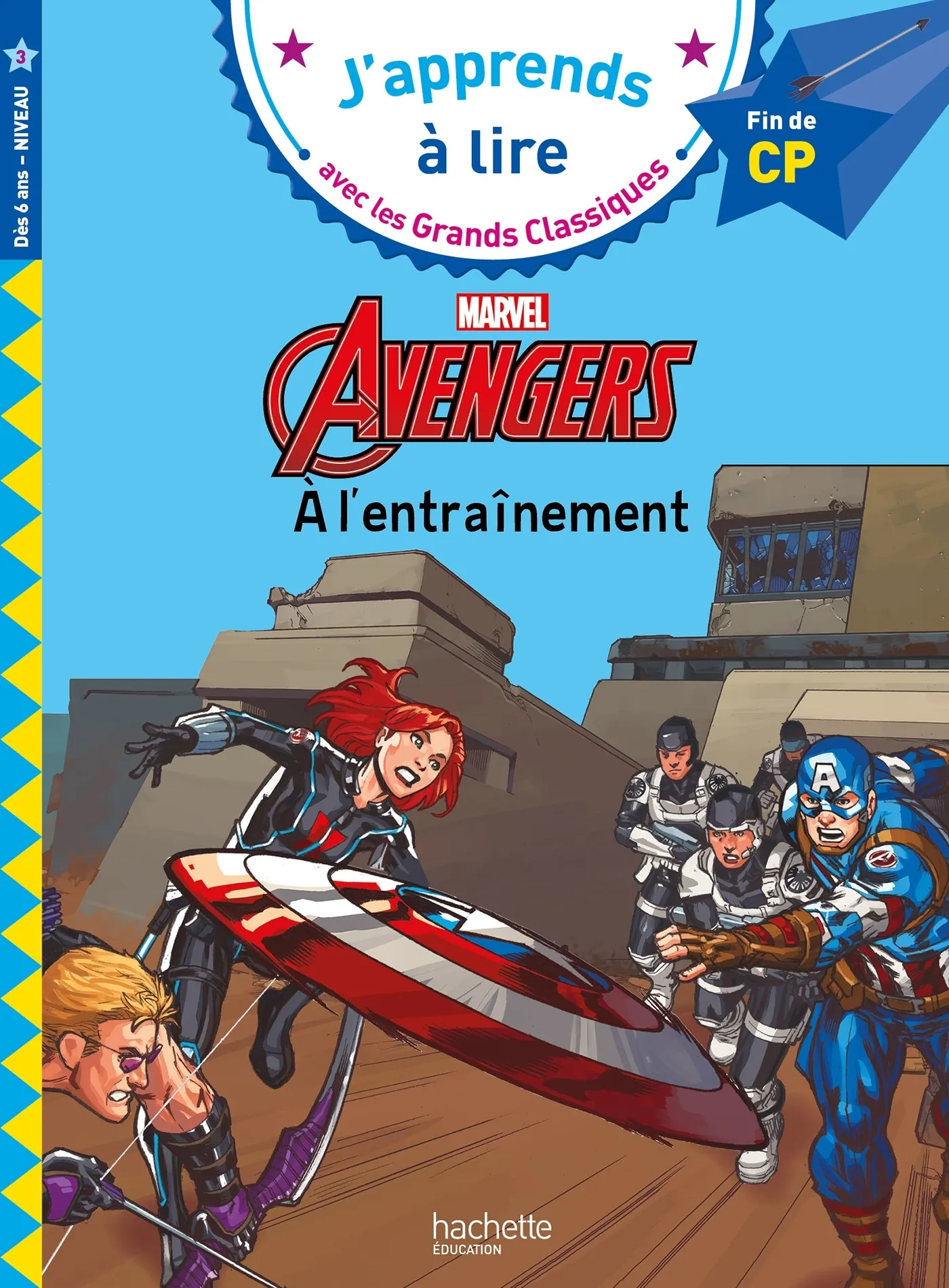 DISNEY MARVEL - CP NIVEAU 3 AVENGERS A L'ENTRAINEMENT