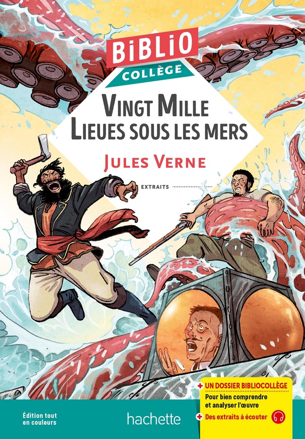 BIBLIOCOLLEGE - VINGT MILLE LIEUES SOUS LES MERS, VERNE