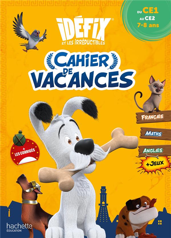 IDEFIX - CAHIER DE VACANCES 2026 - CE1 / CE2