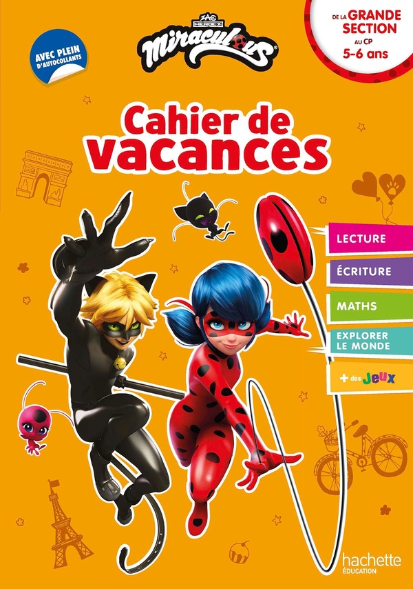 MIRACULOUS - DE LA GRANDE SECTION AU CP - CAHIER DE VACANCES 2026