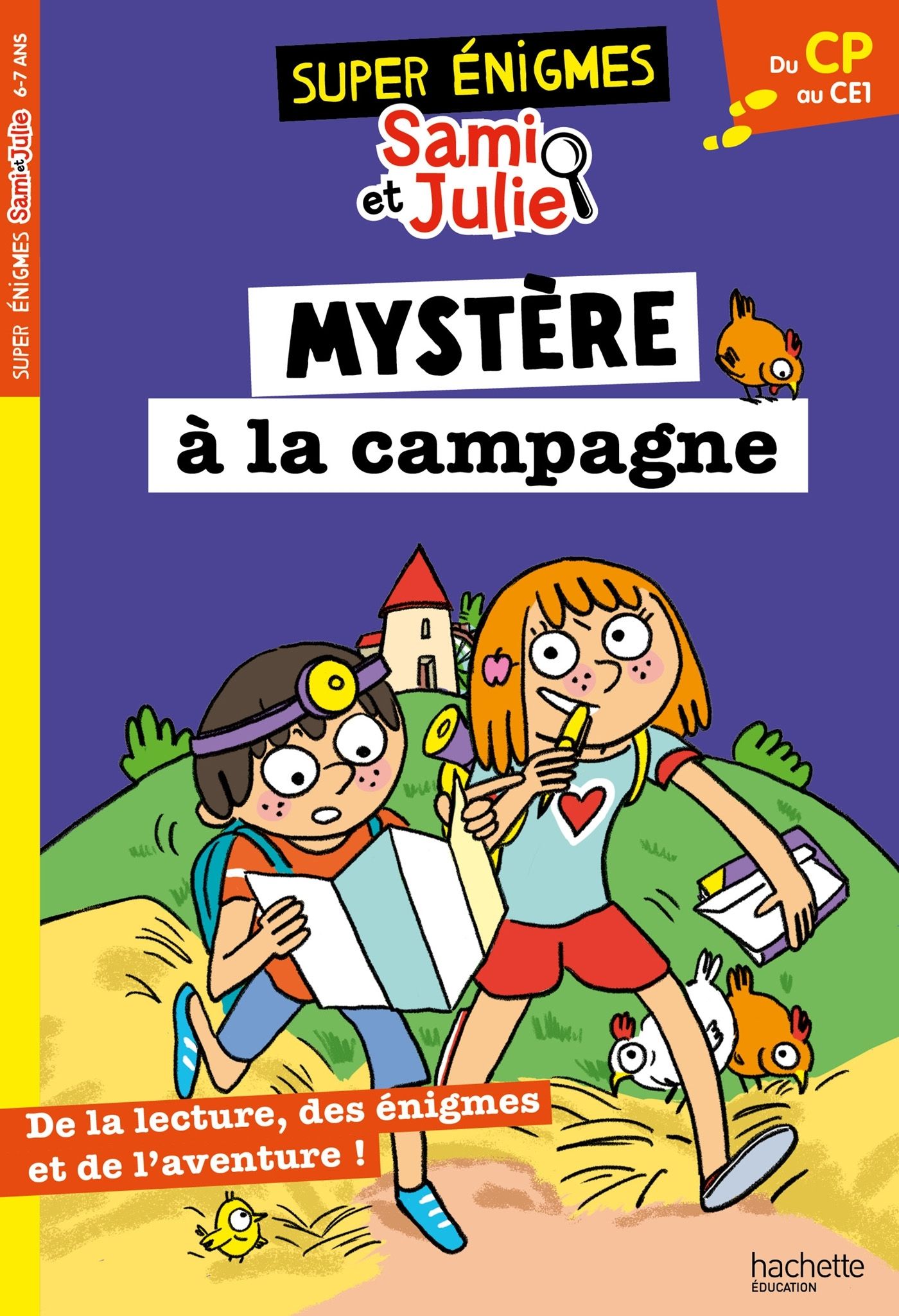 LES SUPER ENIGMES DE SAMI ET JULIE - DU CP AU CE1 - CAHIER DE VACANCES 2026
