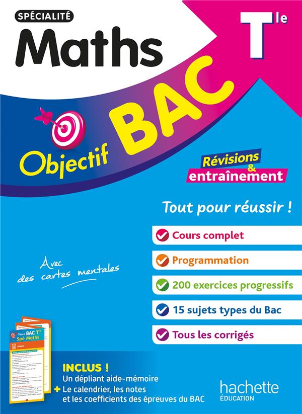 OBJECTIF BAC TLE SPECIALITE MATHS