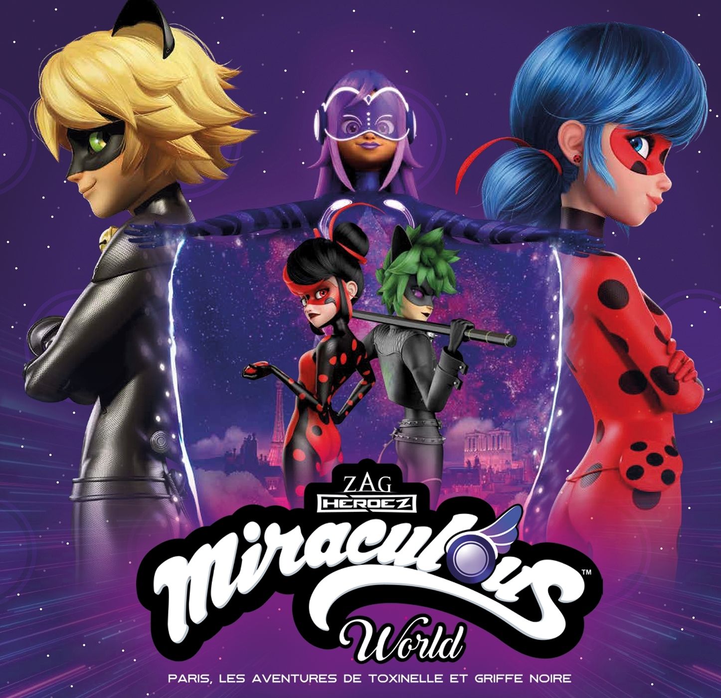MIRACULOUS - PARIS, LES AVENTURES DE TOXINELLE ET GRIFFE NOIRE - GRAND ALBUM